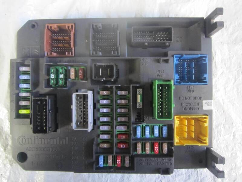 50-306 BODY COMPUTER CONTINENTAL 9664992380 BSI-Q05-00 BSIQ0500 S180121005G CITROEN / PEUGEOT Diesel VARIE