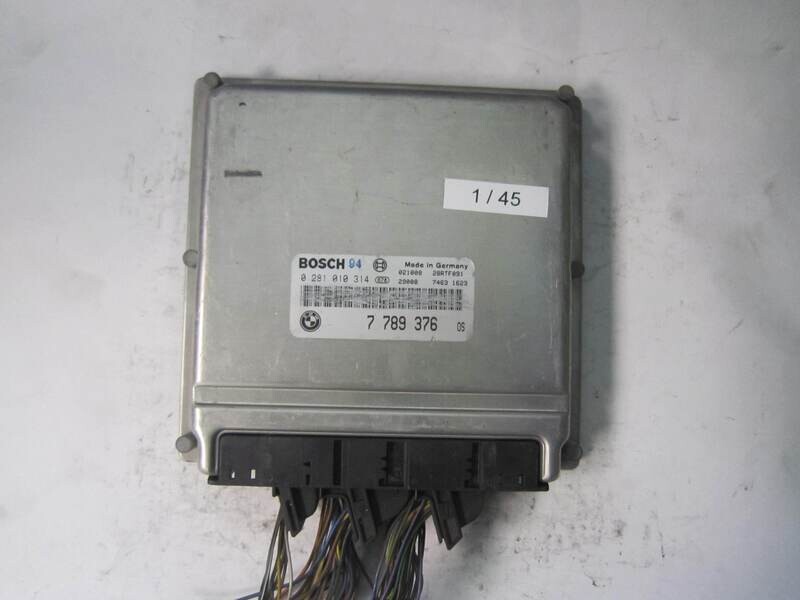 1-45 centralina motore bosch 0281010314 0 281 010 314 7 789 376 7789376 28rtf091      bmw serie 3