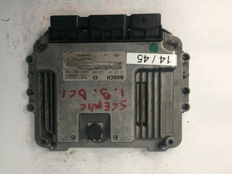 14-45 Centralina Motore Bosch 0281011776 0 281 011 776 8200391966 8200391966 1039S04039  8200386508 8200386508   RENAULT  MEGANE SCENIC 1.9 DCI