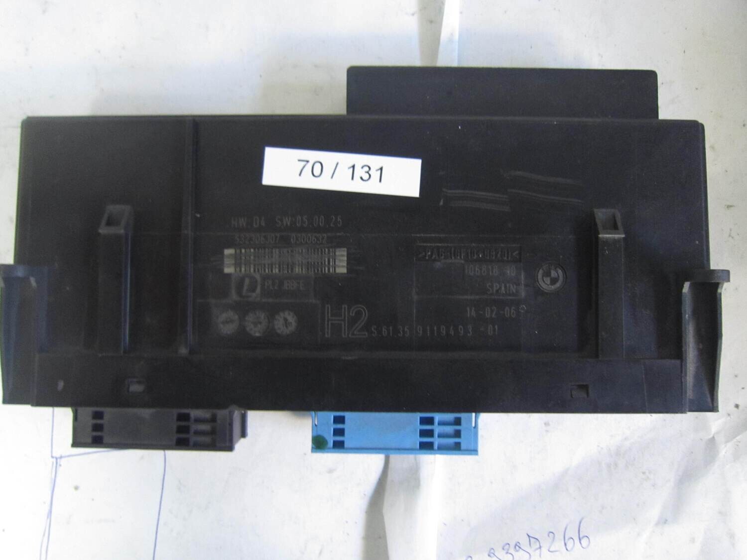 70-131 Centralina Modulo Confort BMW 532306J07 300632 S6135 9119493 SERIE 1