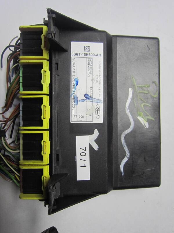 70-1 Centralina Allarme Ford 6S6T-15K600-AH 6S6T15K600AH 5WK4 8853I 5WK48853I FIESTA