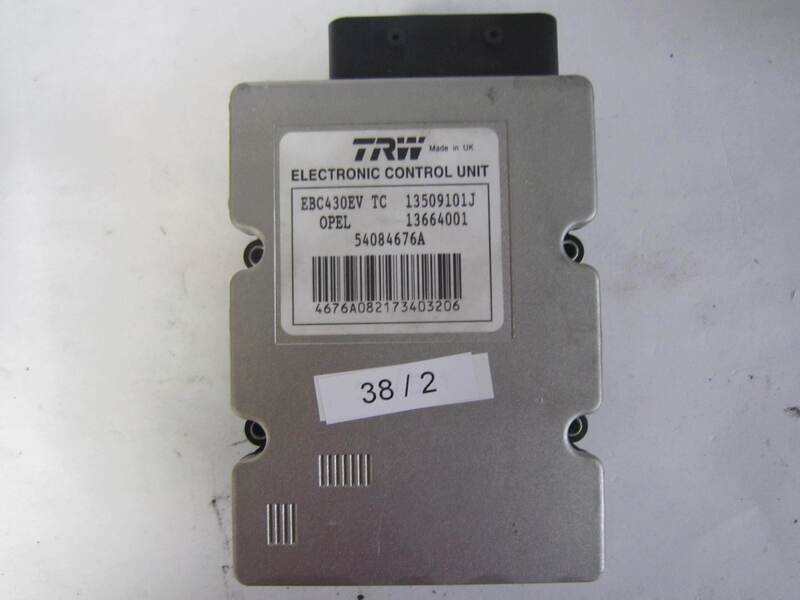 38-2 Centralina ABS ESP HBA TRW EBC430EV TC EBC430EVTC 13509101J 13664001 54084676A OPEL VARIE