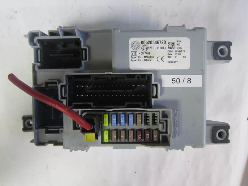 50-8 Body Computer Delphi 00520546720 28524573 FI2-AM433RX ALFA ROMEO / FIAT / LANCIA Diesel 500 1.3