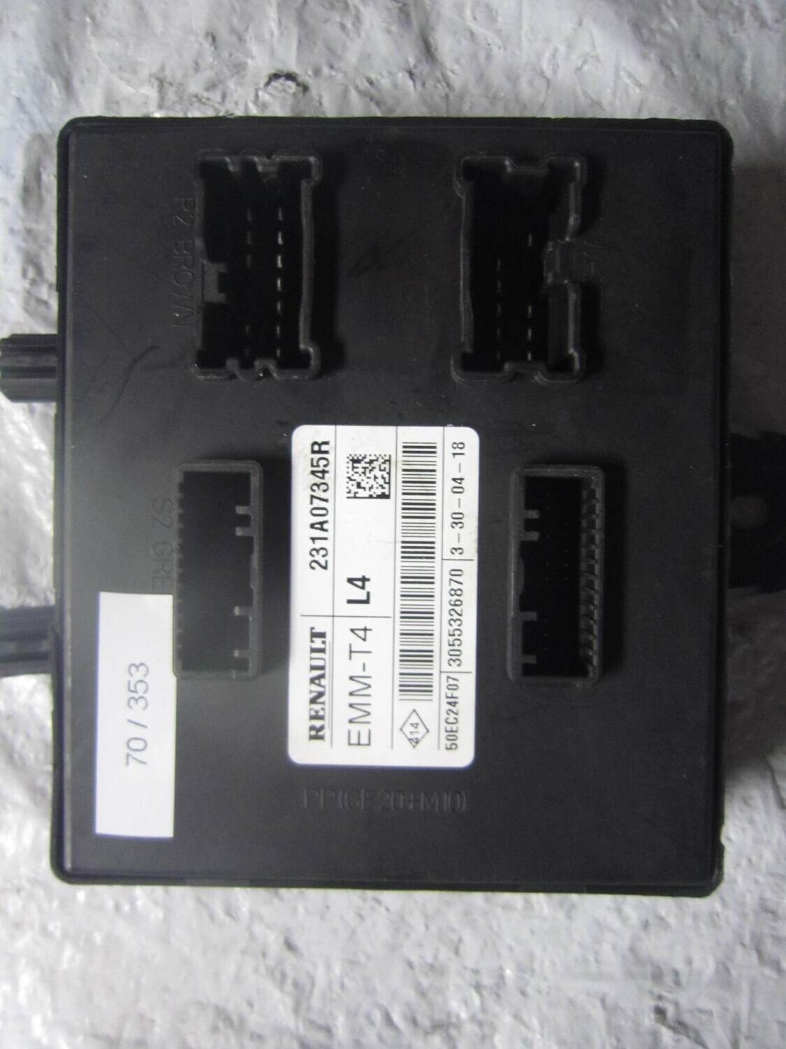 70-353 Modulo di Controllo BCM Smart EMM-T4 EMMT4 231A07345R L4 VARIE