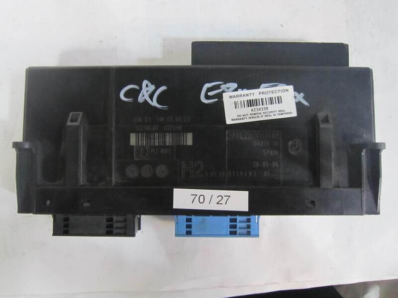 70-27 Centralina Modulo Confort BMW 532306J07 S61359119493 0325310 SERIE 1