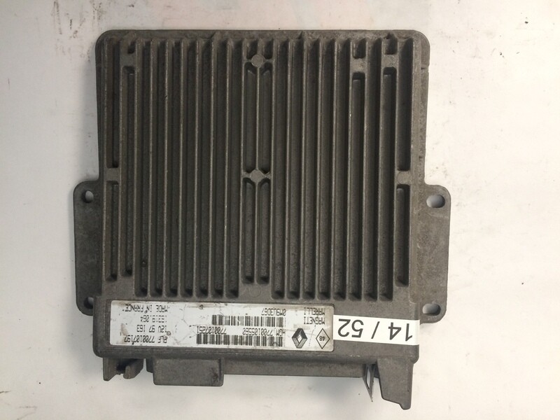 14-52 Centralina Motore Magneti Marelli PLF7700107197 PLF 7700107197 HOM7700105560  7700107251 7700107251     RENAULT  TWINGO