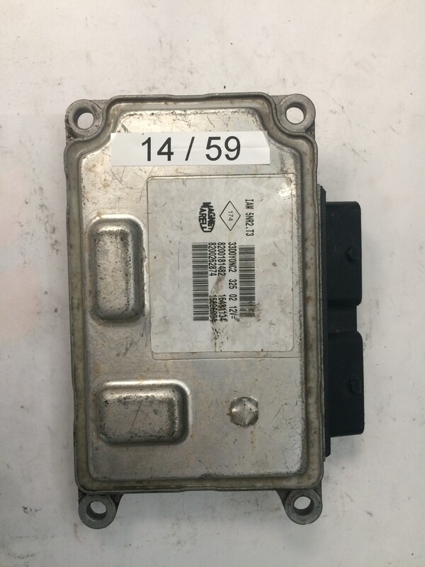 14-59 Centralina Motore Magneti Marelli IAW5NR2T3 IAW 5NR2.T3 8200181482 8200181482 8200262874 8200262874     RENAULT  Clio 1.2