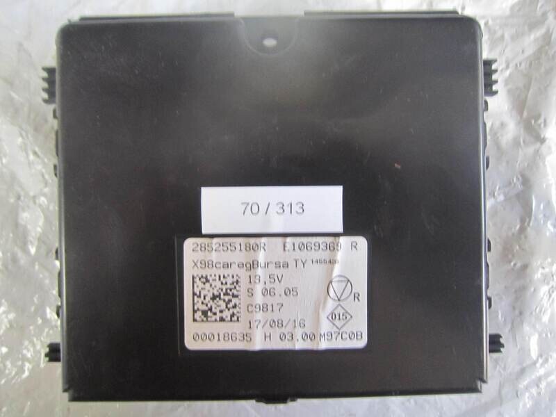 70-313 Centralina Clima Renault 285255180R E1069369 R E1069369R X98CAREGBURSA TY SW 06.05 C9817 Diesel CLIO
