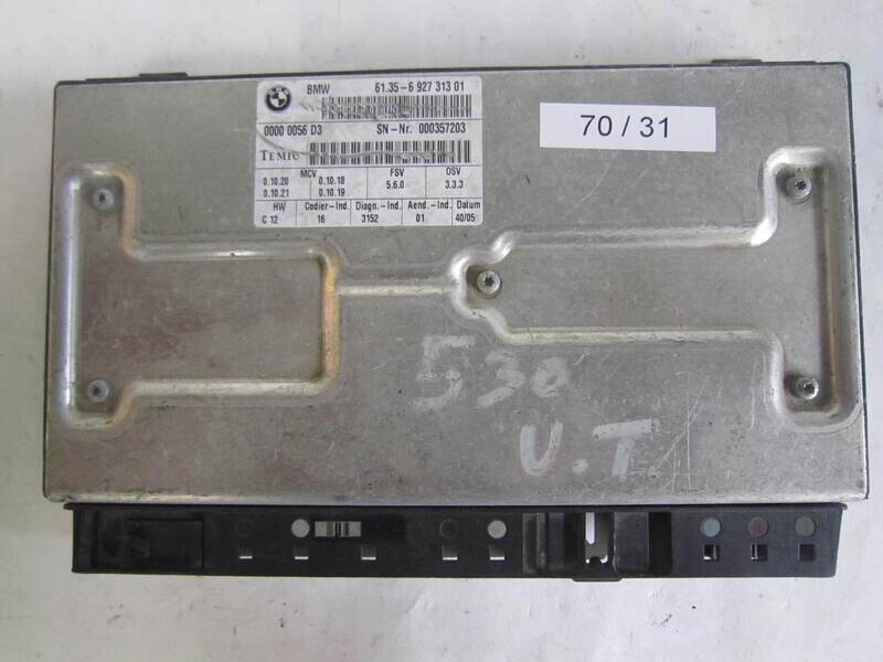 70-31 Centralina Modulo Confort Temic 0000 0056 D3 00000056D3 61.35-6 927 313 01 6135692731301 BMW Diesel SERIE 5 530 3.0