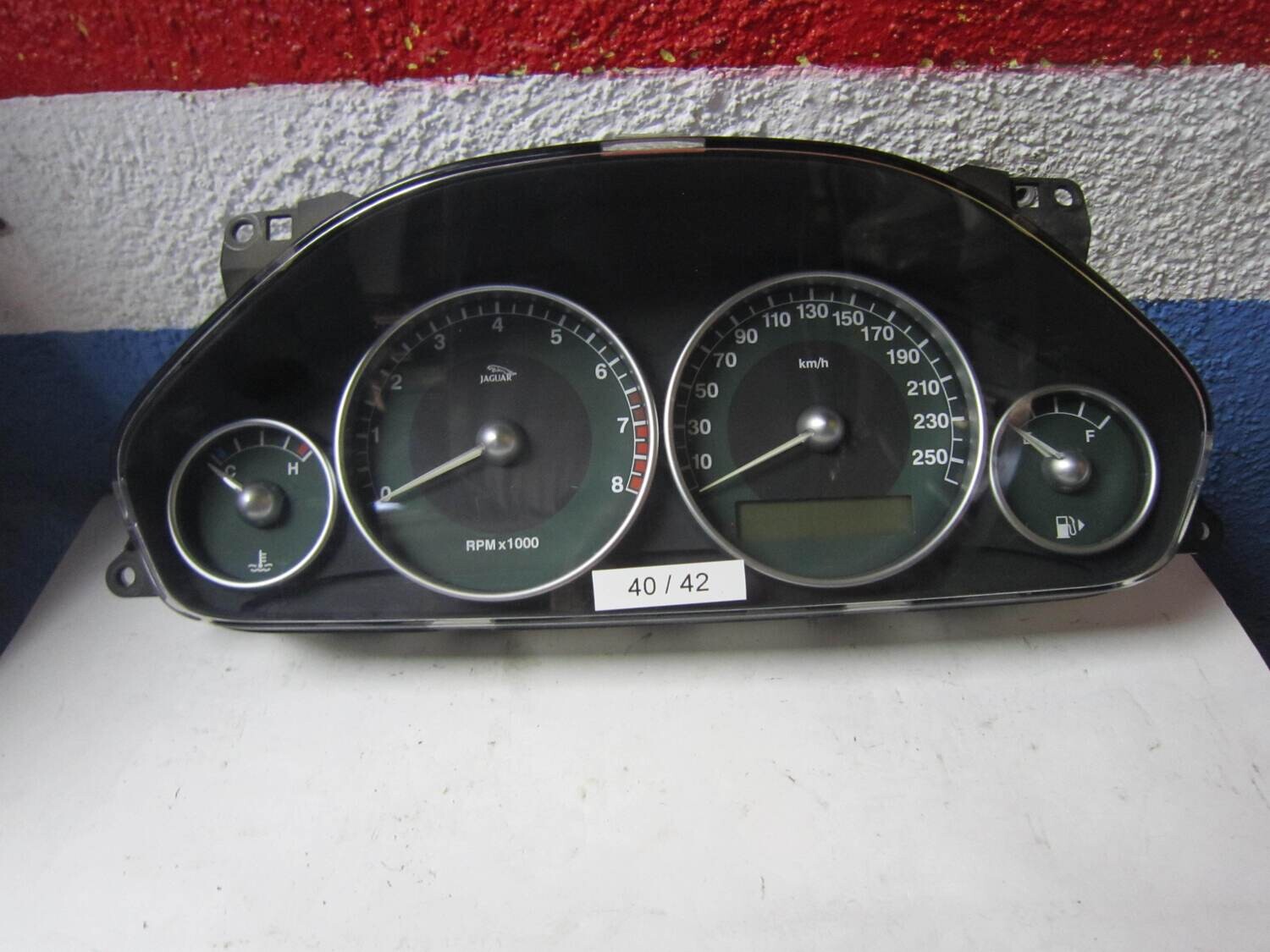 40-42 Quadro Strumenti / Contachilometri Visteon 1X4F-10841-A 1X4F10841A 1X4F-10B885-AB 1X4F10B885AB JAGUAR benzina X TYPE