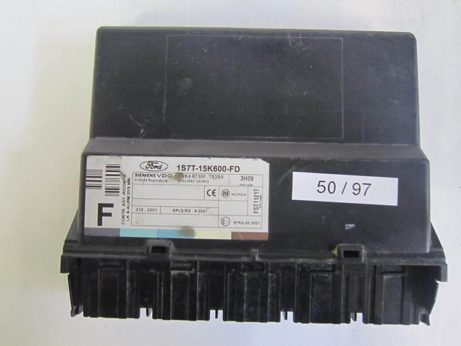 50-97 Body Computer Siemens 1S7T-15K600-FD 1S7T15K600FD 5WK4 8730FT83SA 5WK48730FT83SA FORD FOCUS
