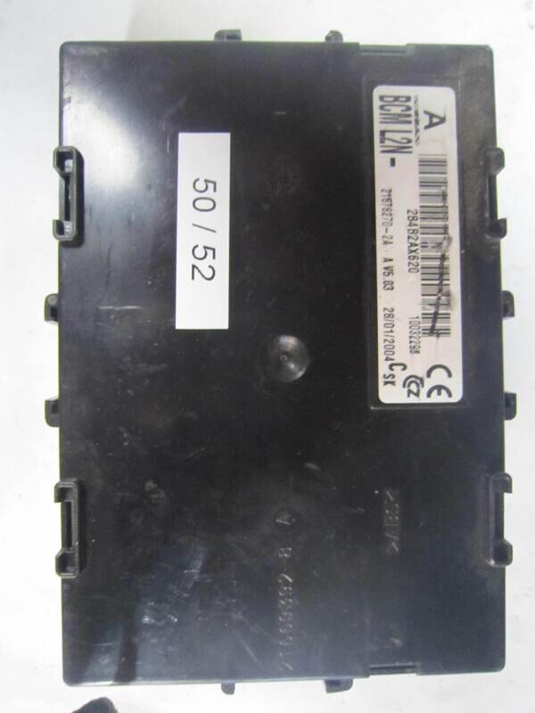 50-52 Body Computer Johnson Controls 284B2AX620 A V5.03 AV503 21676270-2A NISSAN Diesel MICRA 1.5