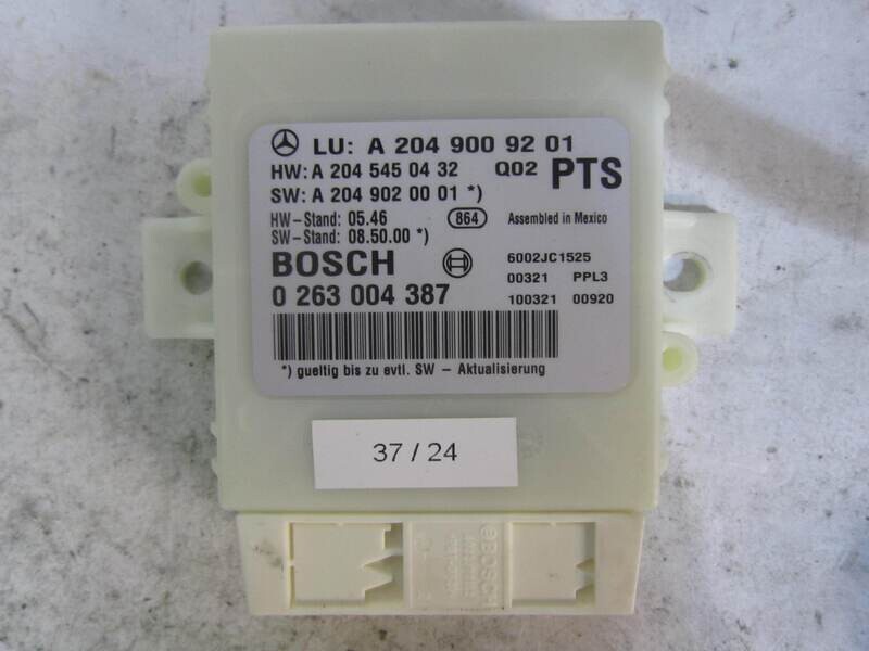 37-24 Centralina sensori parcheggio Bosch 0 263 004 387 0263004387 A 204 900 92 01 A2049009201 A 204 545 04 32 A 204 902 00 01 MERCEDES BENZ VARIE