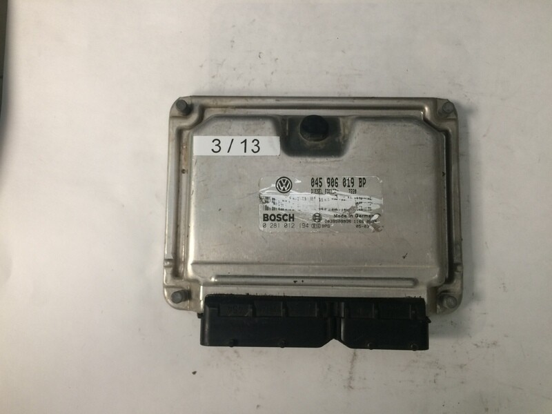 3-13 Centralina Motore Bosch 0 281 012 194 0281012194 045 906 019 BP 045906019BP 1039S09996 EDC15P VOLKSWAGEN Diesel POLO 1.4