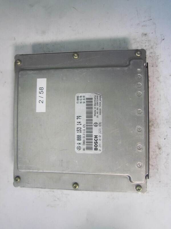 2-58 Centralina Motore Bosch 0281010223 0 281 010 223 A 000 153 14 79 A0001531479 28RTE000      MERCEDES BENZ  W202 C200 2.2 CDI