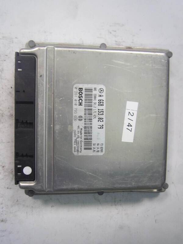 2-47 Centralina Motore Bosch 0 281 010 793 0281010793 A 668 153 02 79 A6681530279 28RTE186 CR1.2 Mercedes Diesel CLASSE A 1.7