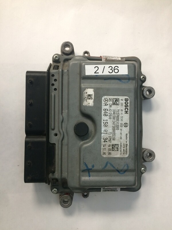 2-36 Centralina Motore Bosch 0281014536 6401500134 1039S23073 MERCEDES BENZ Classe b  2.0 CDI W245