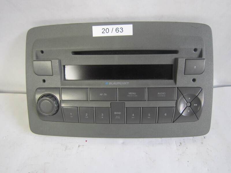 20-63 Frontalino Blaupunkt FIAT169CDBP7VA FIAT 169 CDBP7VA         ALFA ROMEO / FIAT / LANCIA  PANDA