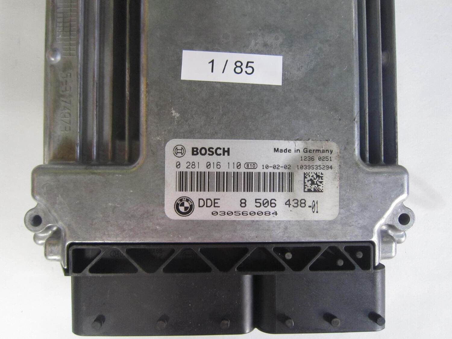 1-85 centralina motore bosch 0 281 016 110 8506438 1039s35294 dde 8 506 438  bmw serie  x