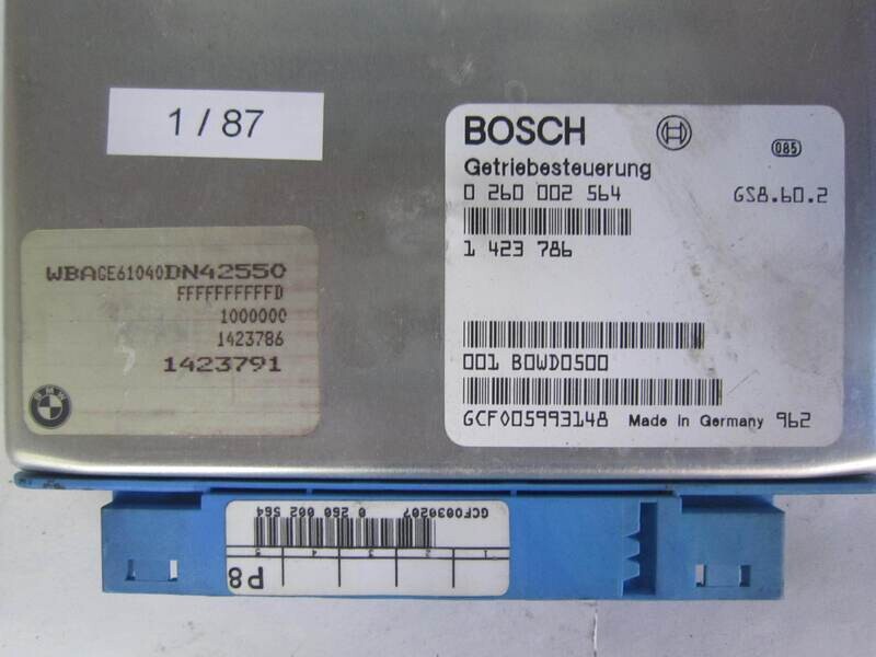 1-87 centralina cambio automatico bosch 0 260 002 564 1 423 786 gs8.60.2   bmw varie