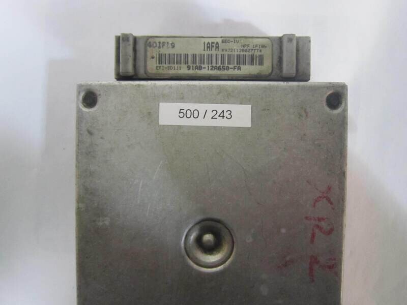 500-243 Centralina Motore Visteon 91AB12A297FA 91AB-12A297-FA EEC-IV EECIV       FORD  FIESTA