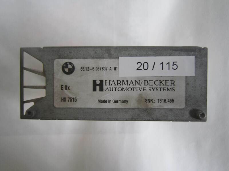 20-115 Amplificatore Audio Becker 65126957807 65.12-6 957807 E8X HS 7515 E8XHS7515       BMW  X 3