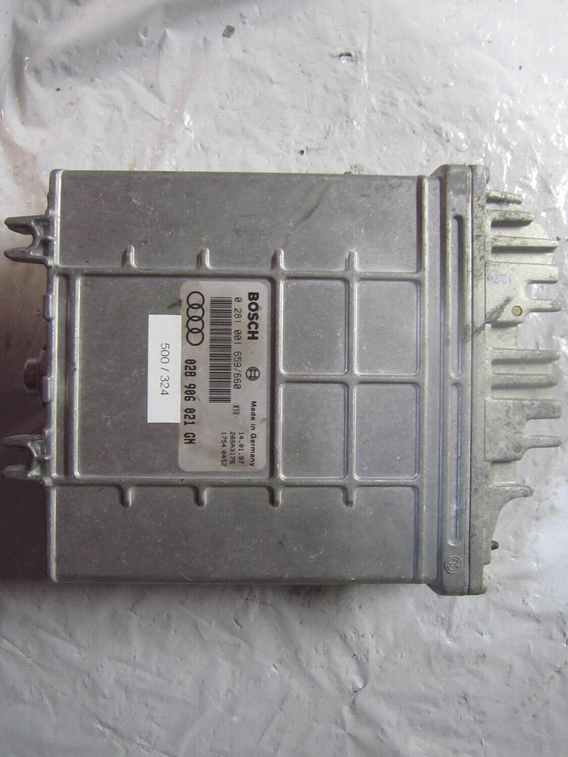 500-324 Centralina Motore Bosch 0 281 001 659/660 0281001659660 028 906 021 GN 028906021GN 28SA3175 AUDI Diesel VARIE