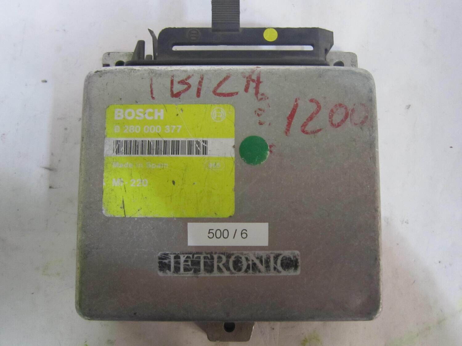 500-6 Centralina Motore Bosch 0280000377 0 280 000 377         VOLKSWAGEN SEAT IBIZA