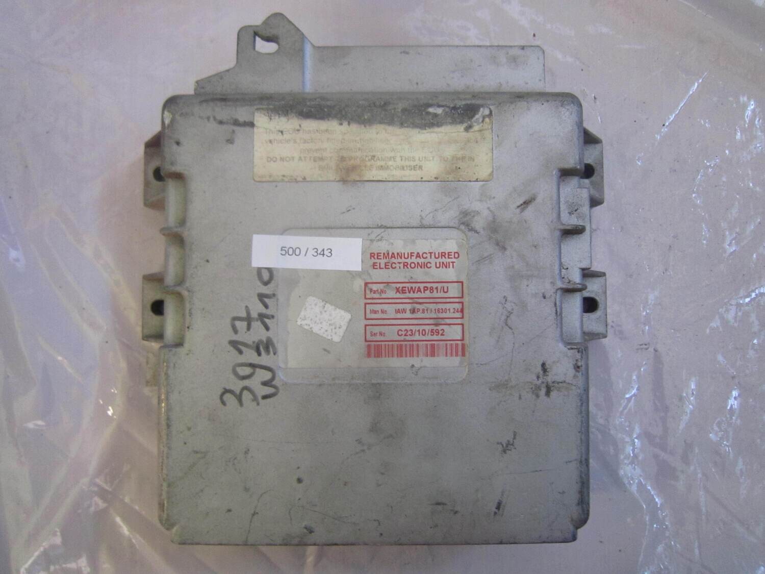 500-343 Centralina Motore Magneti Marelli XEWAP81/A XEWAP81A IAW 1AP.81 IAW1AP81 CITROEN / PEUGEOT Diesel VARIE