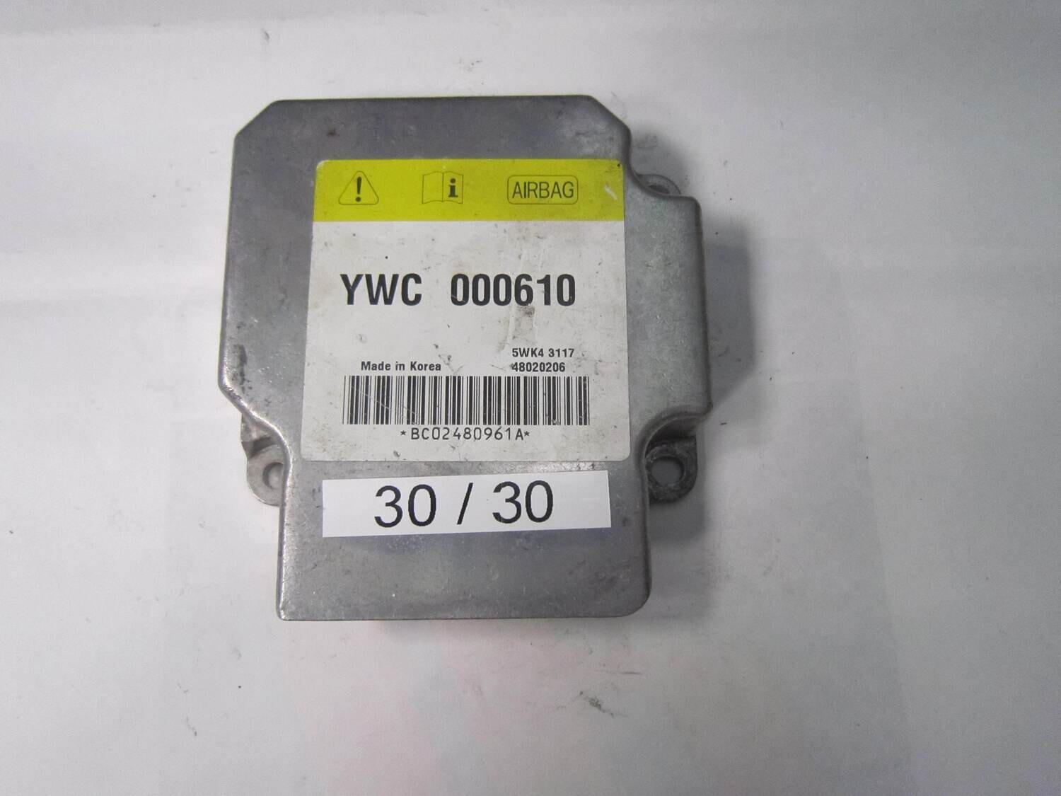30-30 Centralina Airbag Siemens 5WK4 3117 5WK43117 YWC 000610 YWC000610 48020206 LAND ROVER Diesel FREELANDER 2.0