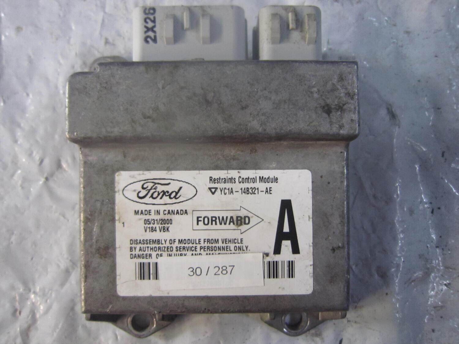 30-287 Centralina Airbag Ford YC1A-14B321-AE YC1A14B321AE V184 VBK    FORD Generica TRANSIT