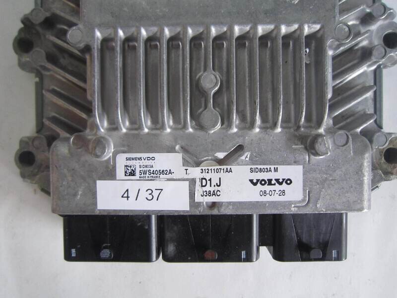 4-37 Centralina Motore Siemens 5WS40562AT 5WS40562A-T 31211071AA  J38AC  SID803A M SID803AM   VOLVO  SERIE S