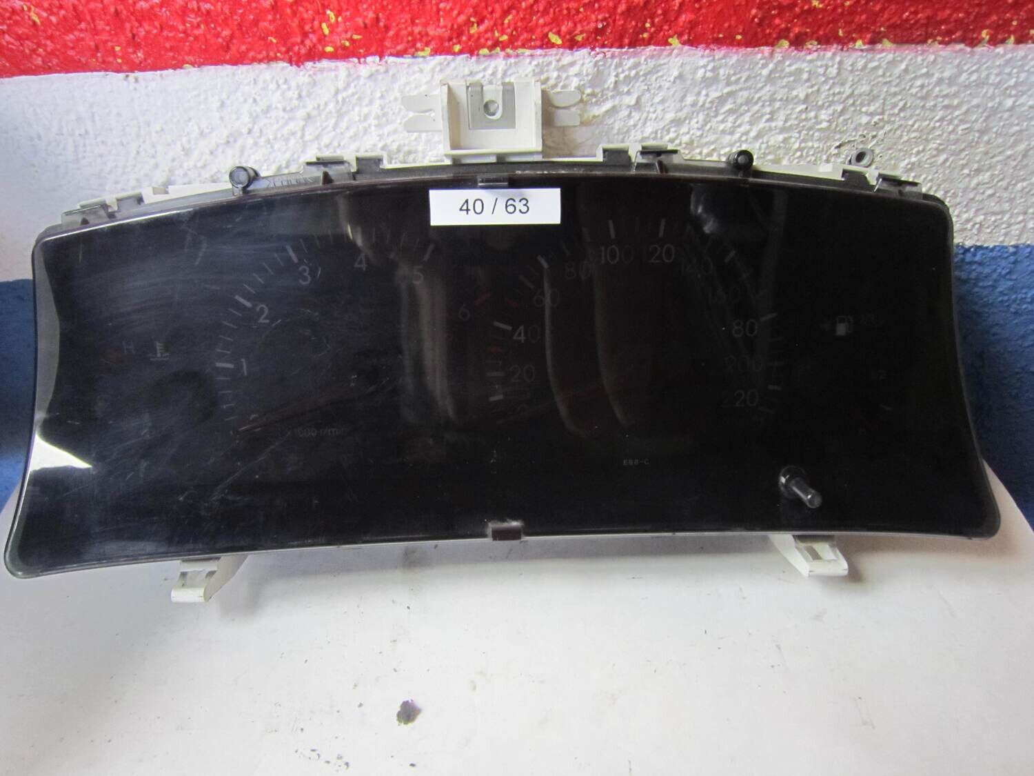 40-63 Quadro Strumenti / Contachilometri Denso 83800-12a00 8380012a00 257420-6280 2574206280 TOYOTA Diesel COROLLA 1.4
