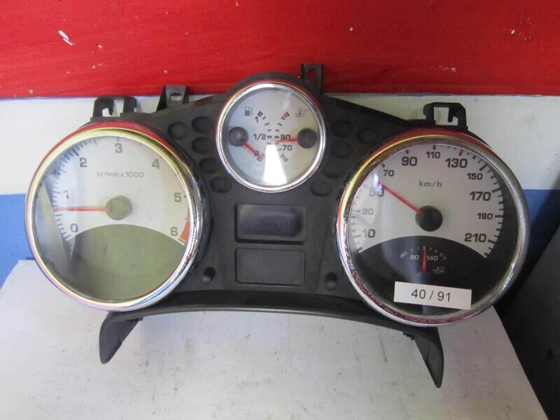 40-91 Quadro Strumenti / Contachilometri Vdo A2C53065549 9662904280 CITROEN / PEUGEOT Diesel 207