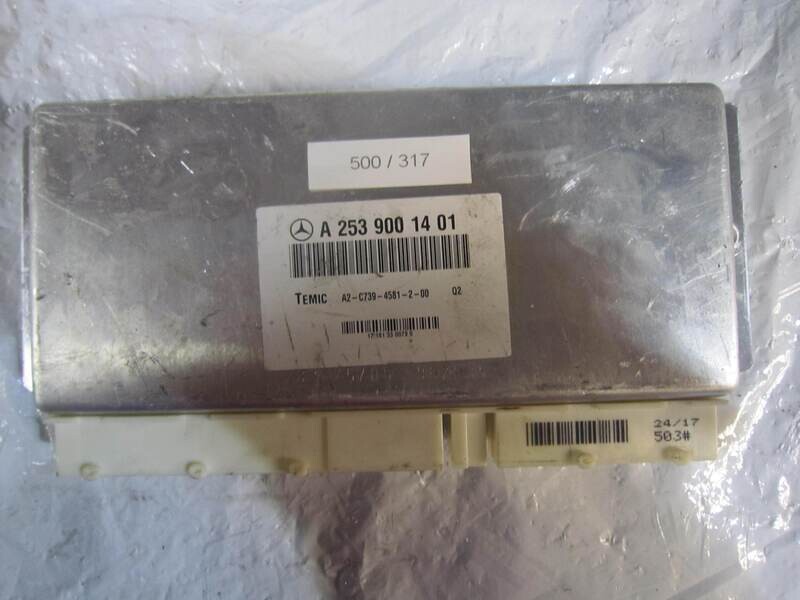 500-317 Centralina Sospensioni Temic A 253 900 14 01 A2539001401 A2-C739-4581-2-00 A2C7394581200 MERCEDES BENZ VARIE