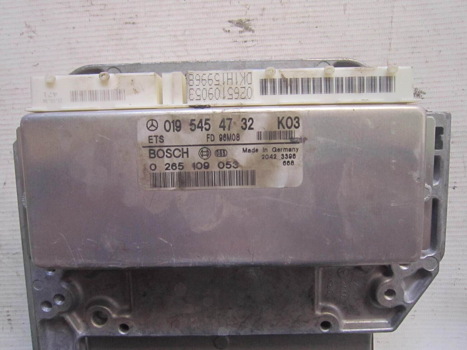 500-314 Centralina ABS ESP HBA Bosch 0 281 001 461 0281001461 A0205453732 HW 30.95 SW 01.96 0265109053 EX 2/129 MERCEDES BENZ VARIE