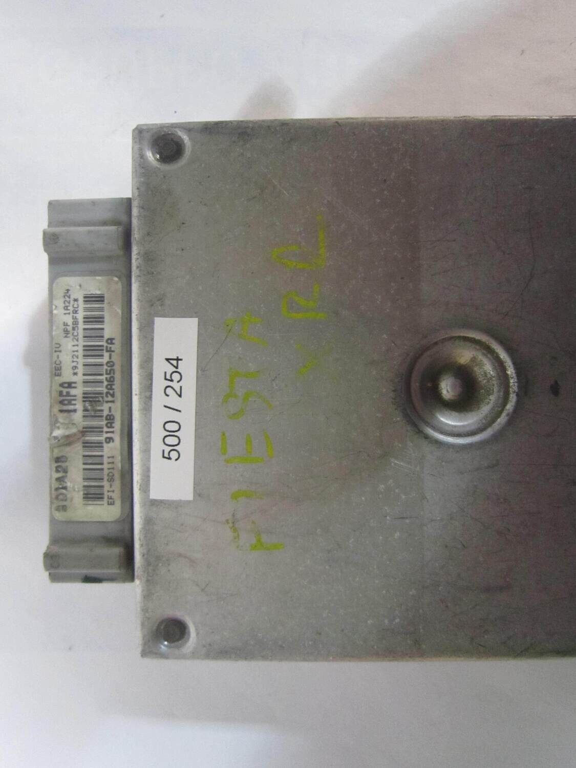 500-254 Centralina Motore Visteon 91AB12A650FA 91AB-12A650-FA EEC-IV EECIV       FORD  FIESTA