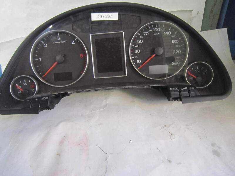 40-267 Quadro Strumenti / Contachilometri Bosch 1 036 901 830 1036901830 8E0920 932k 8E0920932k 0263626226 AUDI Diesel A 4