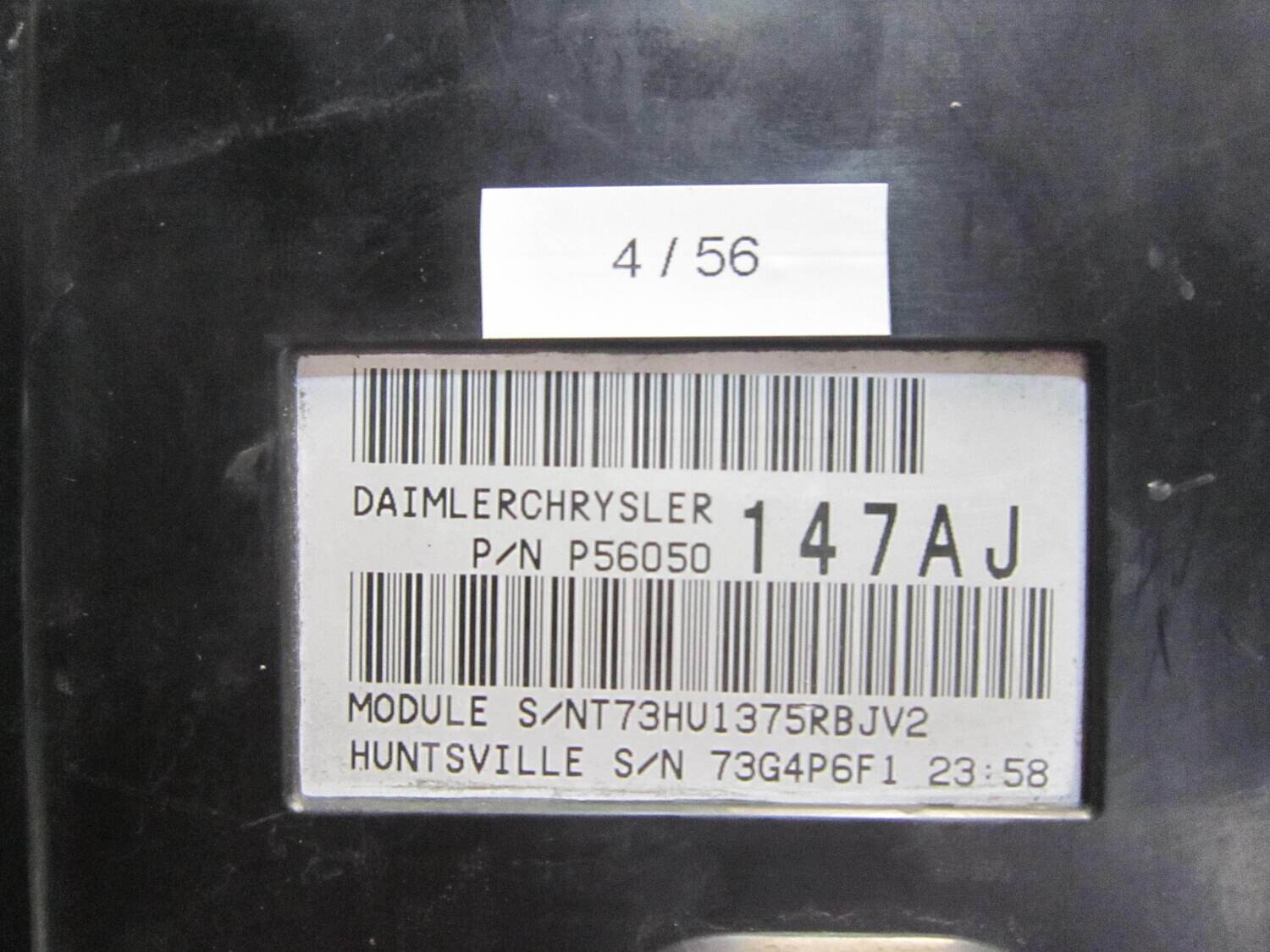 4-56 Centralina Cambio Automatico Chrysler P56050 147AJ 73G4P6F1 P56040 04692073AB JEEP Generica GRAND CHEROKEE