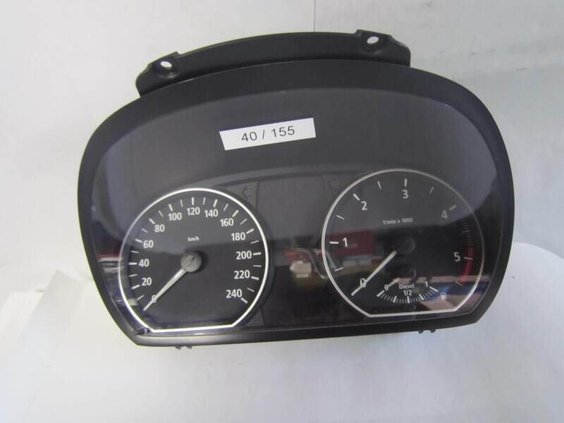 40-155 Quadro Strumenti / Contachilometri Borg 1024952-21 102495221 6 947 136 6947136 BMW Diesel SERIE 1