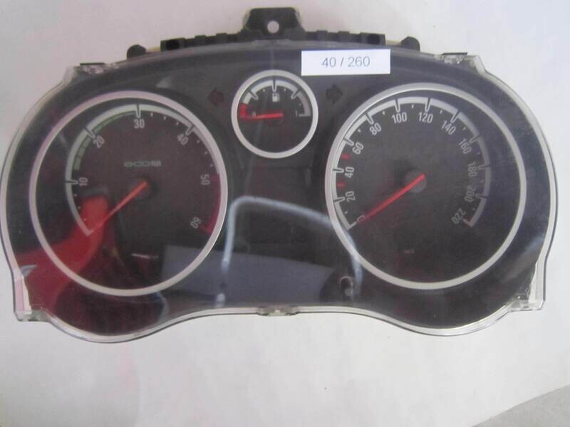 40-260 Quadro Strumenti / Contachilometri Johnson Controls P0013281899 1303304 1750042 OPEL Diesel CORSA