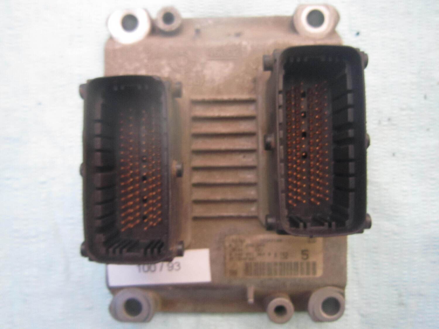 100-93 Centralina Motore Bosch 0 261 206 980 0261206980 0 046 891 964 0 00468919640 26SA7140 ME73H4F001 FIAT Benzina PUNTO 1.2