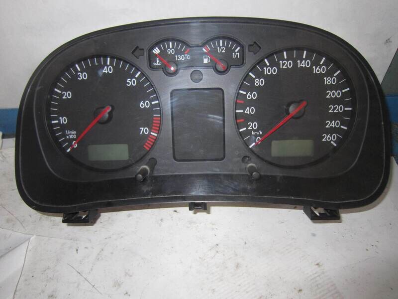 40-227 quadro strumenti / contachilometri motometer 1 035 100 002 0263637501 v:17   volkswagen golf BENZINA