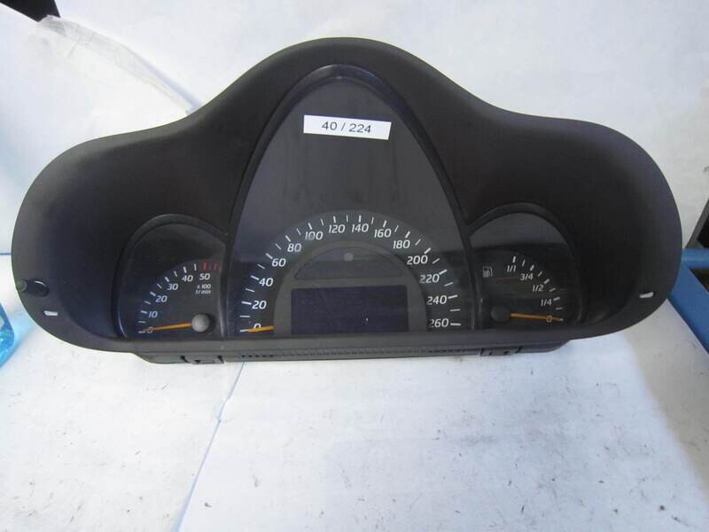 40-224 quadro strumenti / contachilometri vdo 87 001 439 a 203 540 45 11 110.080.169/005   mercedes benz c 230 compressor