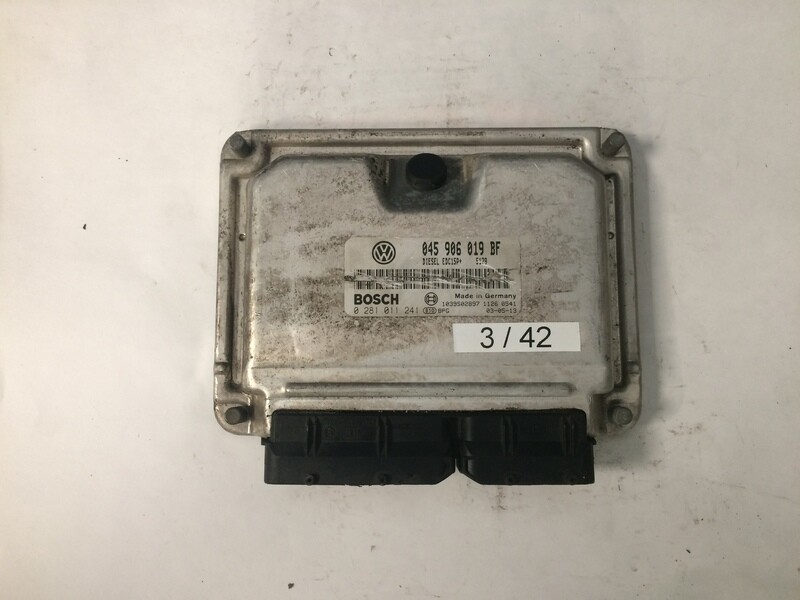 3-42 Centralina Motore Bosch 0281011241 045906019BF 1039S2897 VOLKSWAGEN VOLKSWAGEN POLO 1.4 TDI