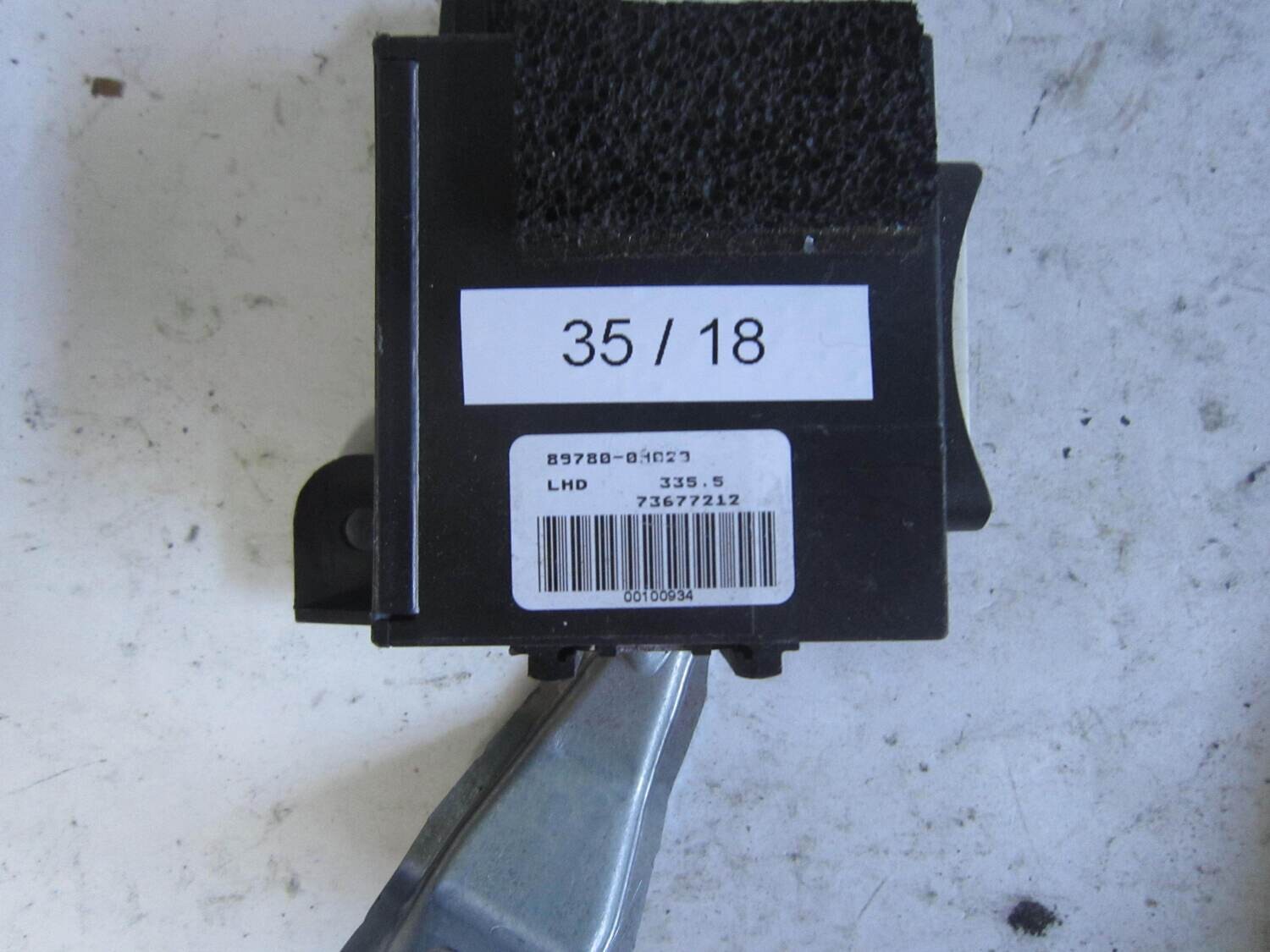 35-18 Centralina Immobilizer Valeo 89780-0H020 897800H020 736771-A 736771A CITROEN / PEUGEOT VARIE