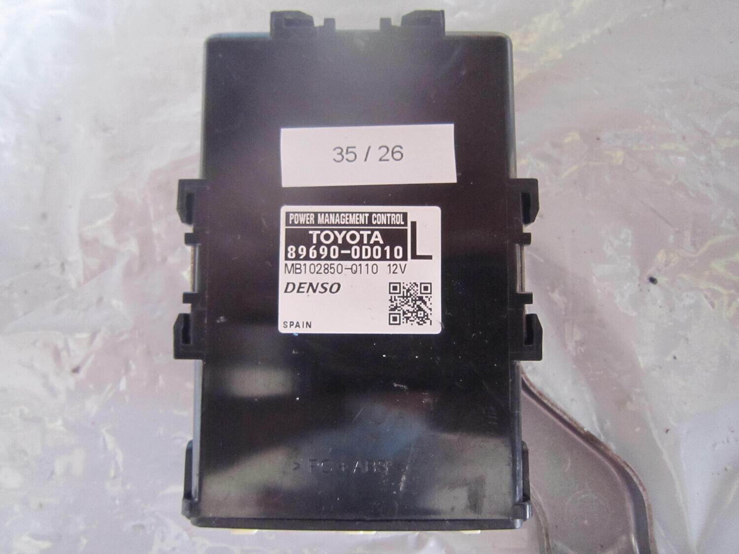 35-26 Centralina Immobilizer Denso 89690-0D010 896900D010 MB102850-0110 MB1028500110 TOYOTA Generica YARIS