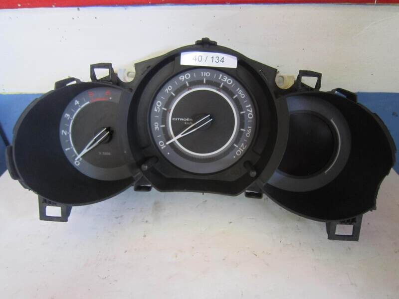 40-134 Quadro Strumenti / Contachilometri Vdo A2C53385740 96 668 806 XT 96668806XT CITROEN / PEUGEOT Diesel C 3 SENZA VETRO