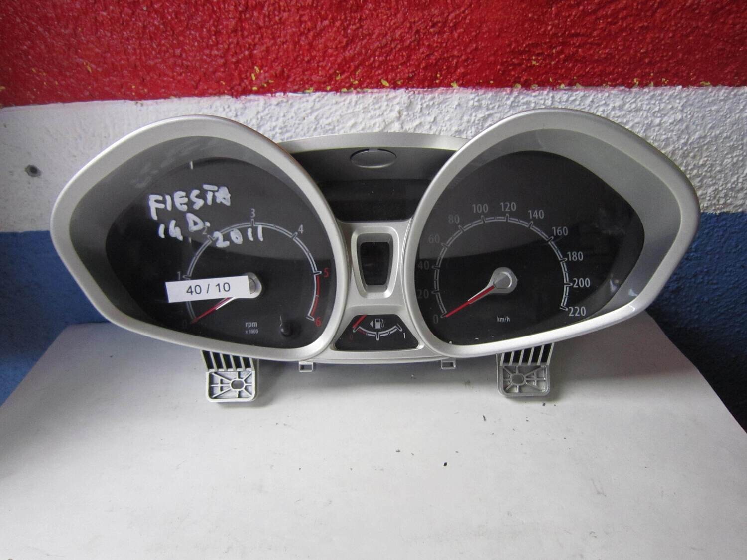 40-10 Quadro Strumenti / Contachilometri Ford VP8A6F-10894-BC VP8A6F10894BC Diesel FIESTA 1.4
