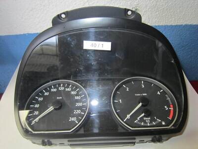 40-1 Quadro Strumenti / Contachilometri Borg 1024952-44 102495244 IK6983531018 6 983 531-01 BMW Diesel SERIE 1